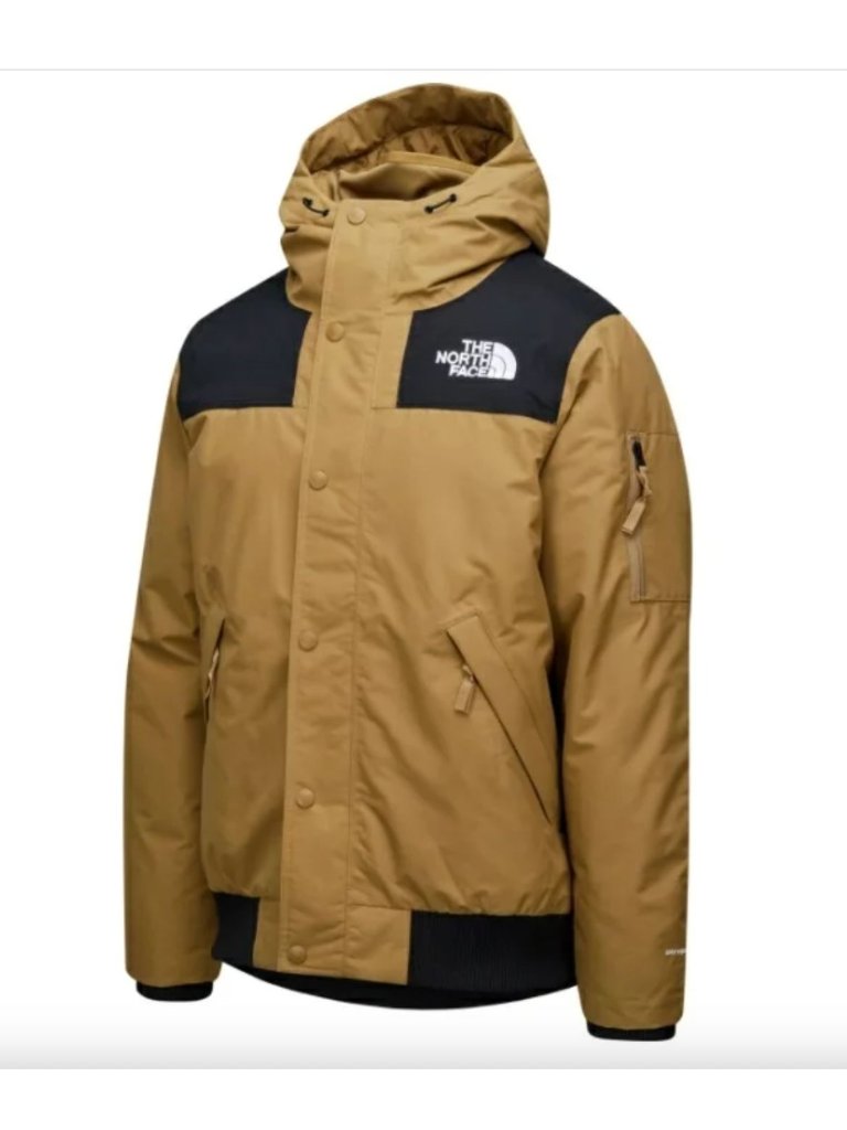 The North Face Newington Waterproof 550 Down Jacket Color Size Xxl Brown Black